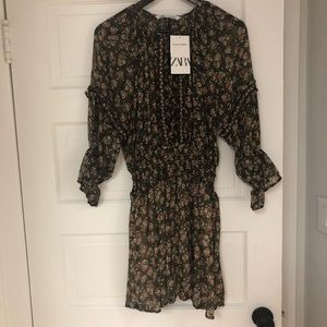 Zara Dresses - Zara Floral Print Dress Zara Dresses - Zara Floral Print Dress